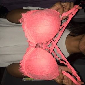 Pretty in pink VS push up bra!